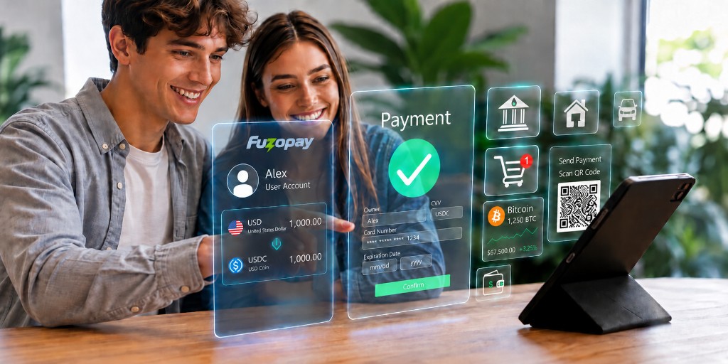 Fuzopay global account and card